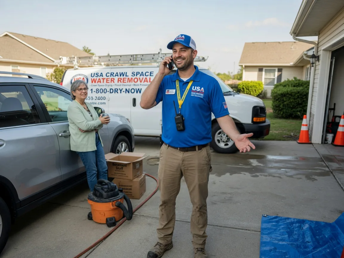 Crawl Space Water Removal Oconto, WI FAQs